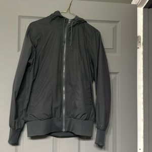 Black NIKE rain coat size Large